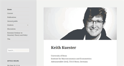 Desktop Screenshot of keithkuester.eu