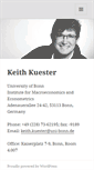 Mobile Screenshot of keithkuester.eu