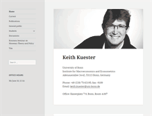 Tablet Screenshot of keithkuester.eu